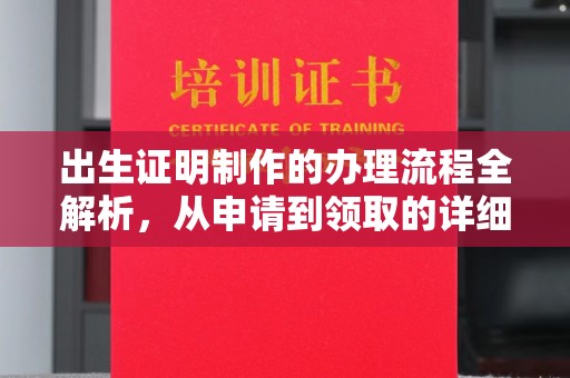 竹北出生证明制作的办理流程全解析，从申请到领取的详细指南