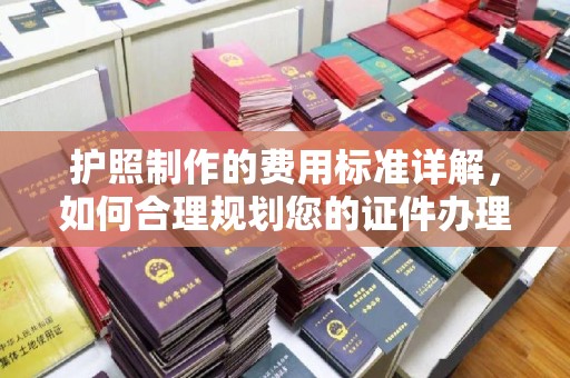 竹北护照制作的费用标准详解，如何合理规划您的证件办理预算