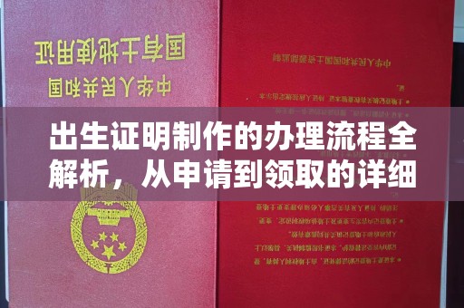 竹北出生证明制作的办理流程全解析，从申请到领取的详细指南