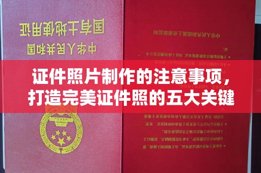 竹北证件照片制作的注意事项，打造完美证件照的五大关键点