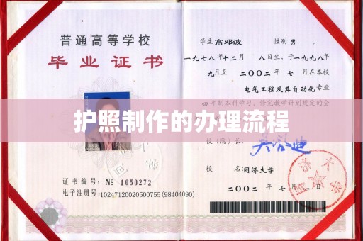 竹北护照制作的办理流程